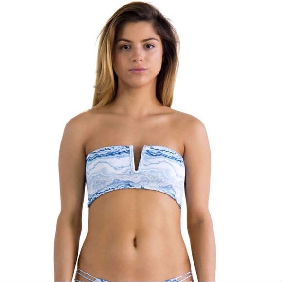 NWT Nirvanic CRYSTAL WAVE ZARA TOP & KONA BOTTOM Swim Set Size M - Picture 7 of 10